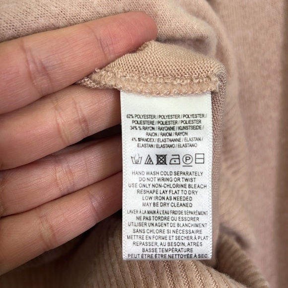 Free People - Beach Crewneck Pullover Long Balloon Sleeve Sweater Size XS - Picture 11 of 12